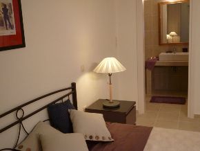 Third Bedroom with double bed and bathroom
